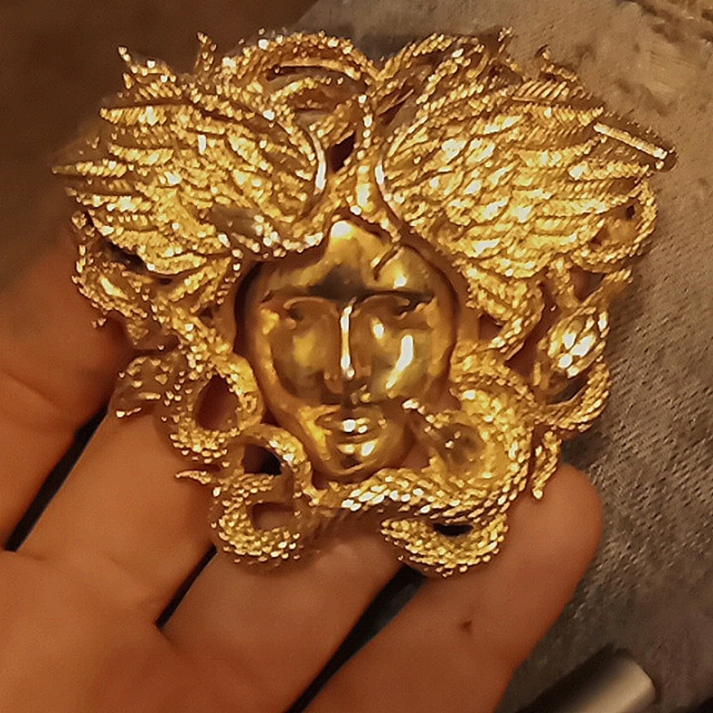 Versace belt buckle